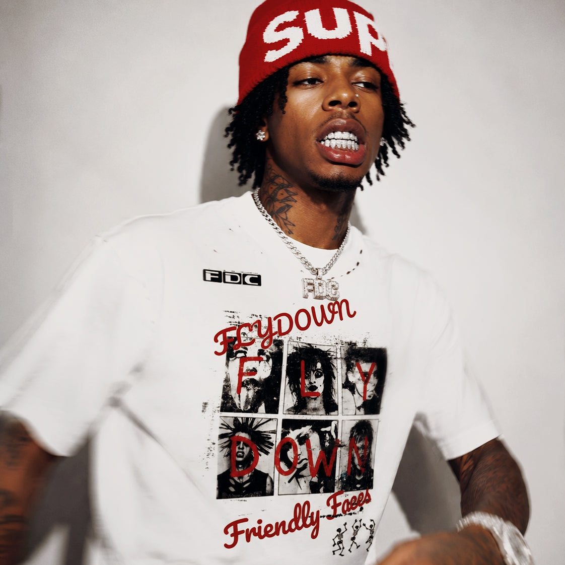 MEMBERS ONLY Classic Frayed Boxy Tee