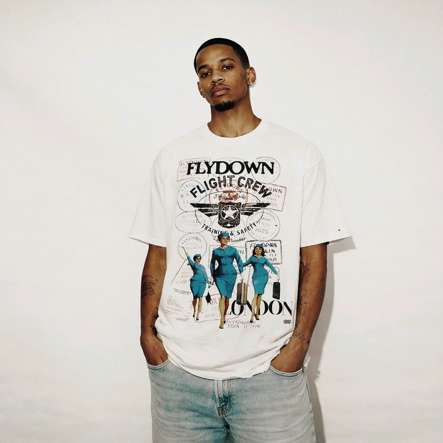 FLYDOWN FLIGHT CREW TEE